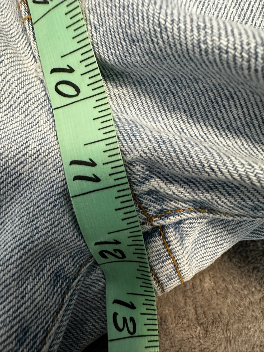 Calvin Klein VTG Y2K Heritage Streetwear Light Wash Straight-Leg Jeans Sz32 - Picture 15 of 16